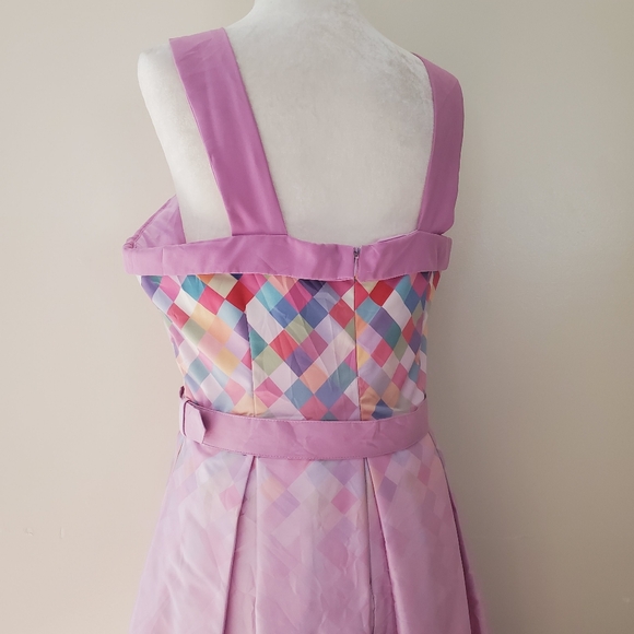 Lindy Bop Retro Vintage Reproduction Swing Dress - Picture 11 of 16